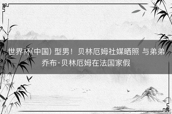 世界杯(中国) 型男！贝林厄姆社媒晒照 与弟弟乔布·贝林厄姆在法国家假