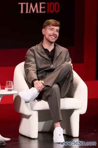 YouTube 顶流网红 MrBeast 出席 2026《时袋》周刊百大东谈主物峰会